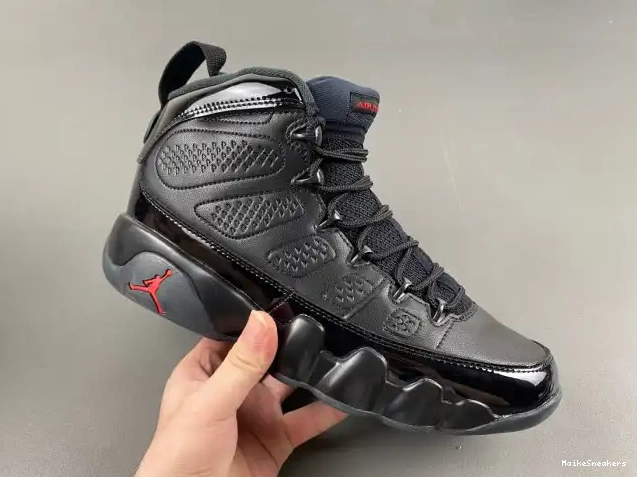 MaikeSneakers 302370-014 Jordan Retro Air 9 Bred Patent 0514